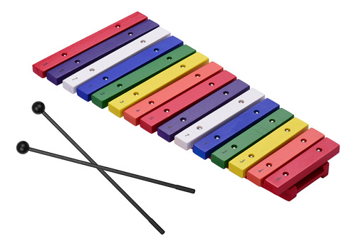 Instrumento Xilófono Para Percusión Musical Sense Keys 15