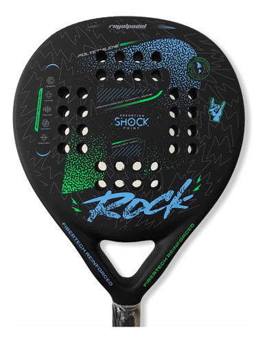 Paleta Paddle Padel Royal Rock + Grip + Protector