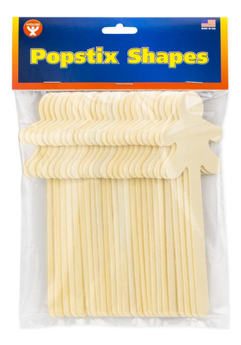 Palitos De Paleta De Madera Natural Hygloss, Palitos Para Ma