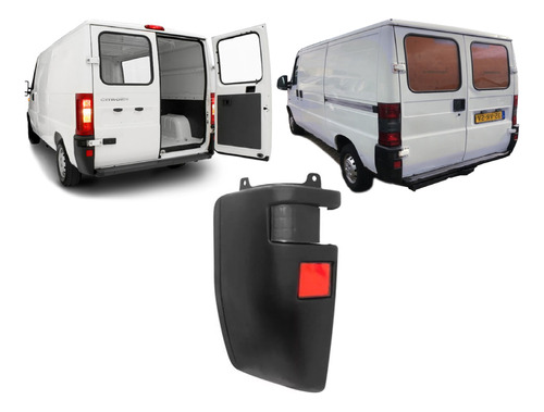 Puntera Paragolpe Trasero Ducato 1996 1997 1998 1999 Izq