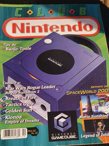 Revista Club Nintendo Año 2001 Octubre
