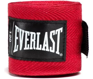 Venda Para Boxeo 120 Everlast Color Rojo