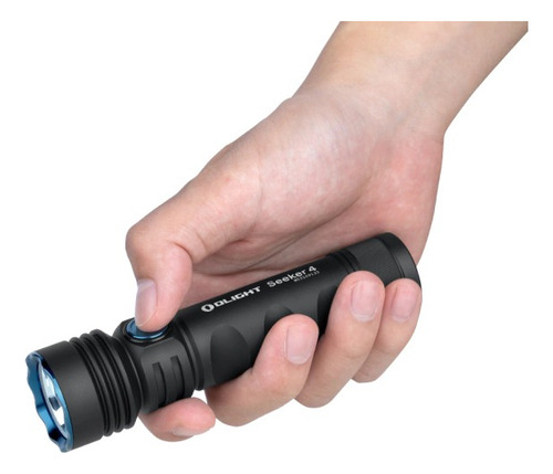 Linterna Olight Seeker 4 Recargable Potente 3100lum Linterna Negro Luz Blanco