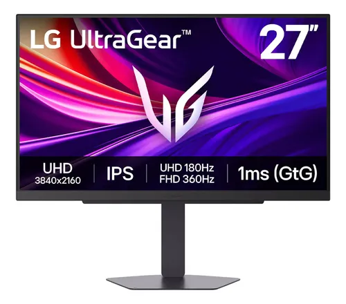 Monitor Gamer LG Ultragear 27 4k 180hz 27g810a Preto Black
