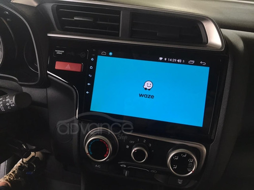 Central Multimidia 9' Honda Fit Android + Carplay