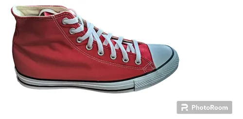 Zapatillas converse rojas sin cheap caña