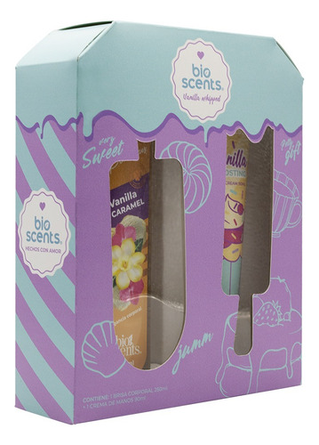 Kit Bioscents Pleasures Vainilla Body Cream/body Mist