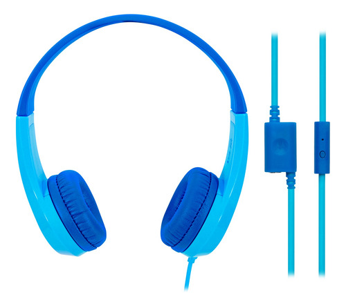 Audífono Squads200 Cable Manos Libres Infantil Azul Motorola