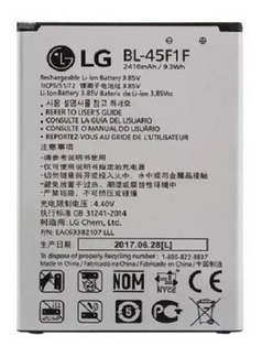  Batería LG K8 2017 K4 K3 M160 LG Aristo Ms210 Bl45f Pila