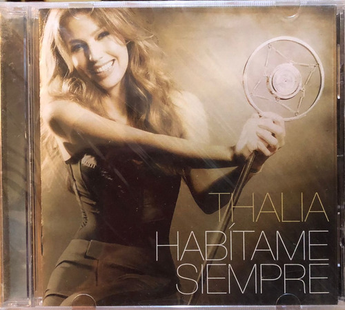 Thalía - Habítame Siempre. Cd, Album.
