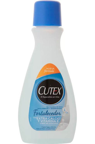 Quita Esmalte  Forta 50 Ml Cutex Esmaltes