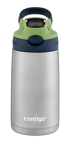 Squeeze Garrafa Térmica Infantil Inox Verde 384ml Contigo ®