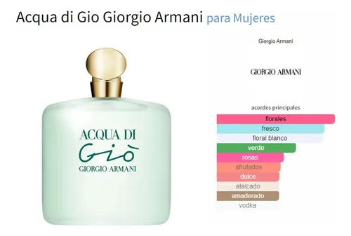 Armani acqua di gio mujer hotsell
