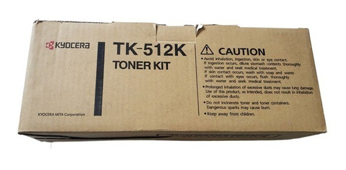 Toner Kyocera Mod. Tk-512 Negro 8,000 Pag.