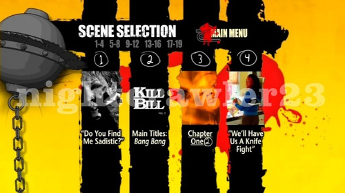 Kill Bill 1 2003 Dvd