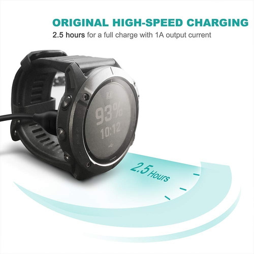 Imagen 6 de 6 de Cargador Garmin Fenix 5 5x 6 6s 6x 7 7s 7x Foreruner 945