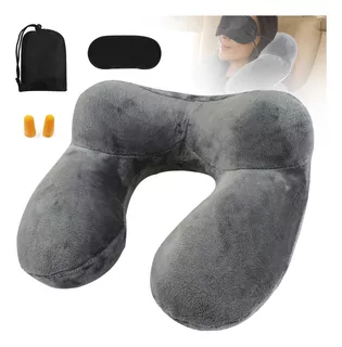 Almohada De Viaje Inflable Almohada De Cuello Inflable