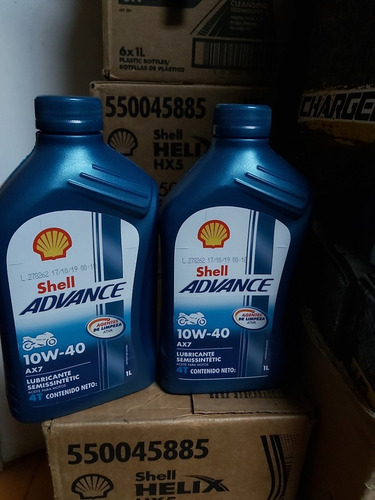 Aceite Shell Semisintetico 10w40 (1 Litro)
