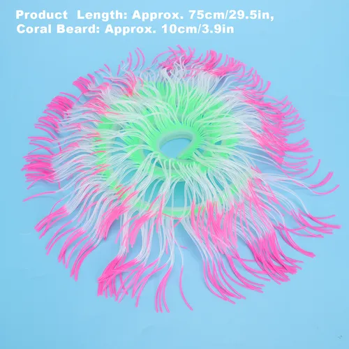 Agua Artificial De Simulación De Silicona, Coral, Anémona, A