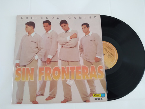 Sin Fronteras Abriendo Camino Lp Vinyl Rare  1996 Fuentes 