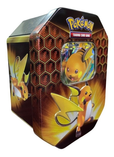 Pokemon Tin Caja Metalica + Lote Cartas + Carpeta + Set Vmax