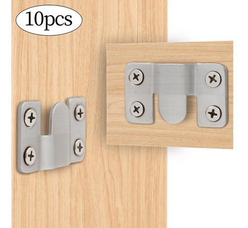 10 Uds. Gancho For Colgar Cuadros Con Soporte De Pequeño