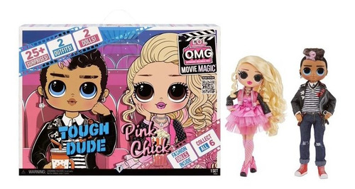 Lol Surprise Omg Movie Magic Set D 2 Pink Chick Y Tough Dude