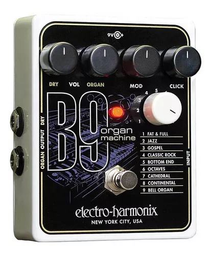 Pedal Simulador De Órgão Electro Harmonix B9 Organ Machine