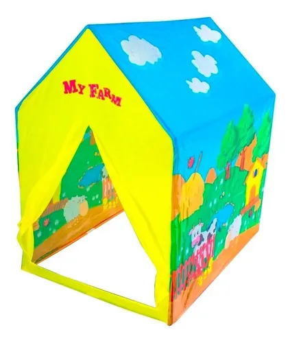 Carpa Casita De Juegos Rincon De Campo Infantil