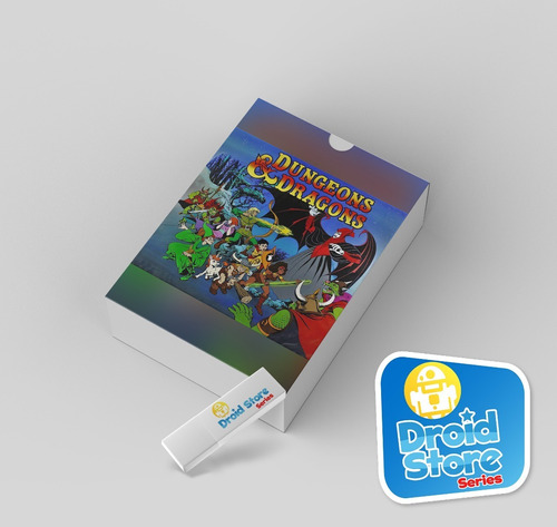 Calabozos Y Dragones - Serie Animada Usb