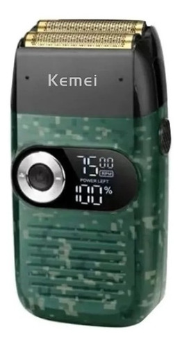 Máquina afeitadora Kemei KM-2027 camuflaje 110V/240V