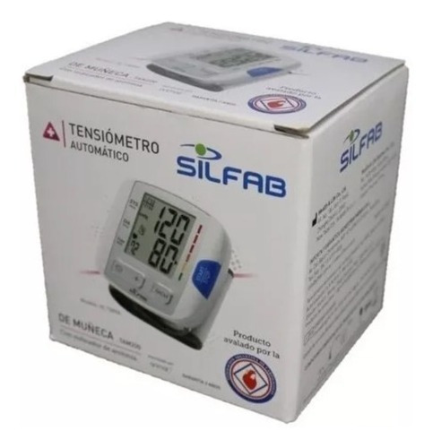 Imagen 4 de 10 de Tensiometro Silfab Tam200 Digital Automatico De Muñeca