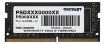 Comprar Memoria Ram Sodimm Patriot Signature 16gb Ddr4 3200mhz