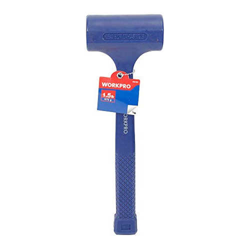 W041050 1-1/2 Lb. Dead Blow Hammer, Molded Pvc Case Ove...