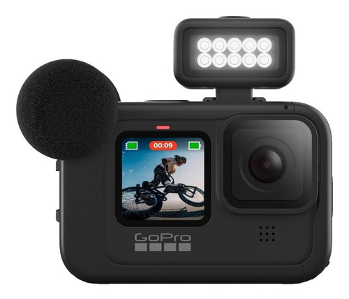 Imagen 6 de 10 de Gopro Kit Vlogger - Microfono Y Luz Led