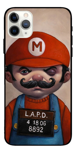 Funda Case De Silicona Super Mario Para iPhone 395