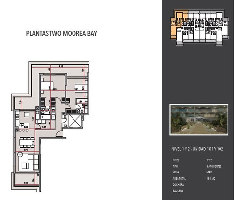 Apartamento 2 Dormitorios Venta Manantiales Moorea Bay Ii (ref: Bpv-8773)