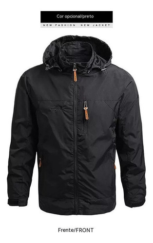 Shaoke Chaqueta Cortavientos Impermeable Y Transpirable