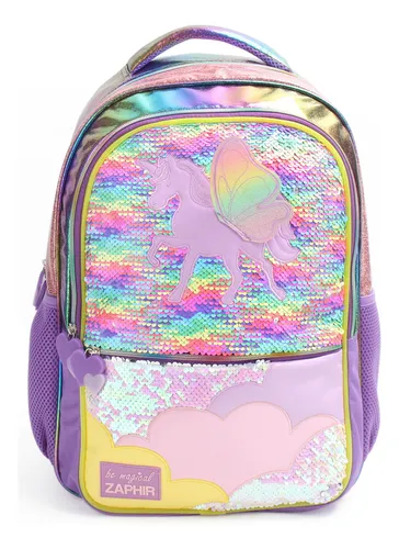 Mochila de unicornio de lentejuelas hotsell