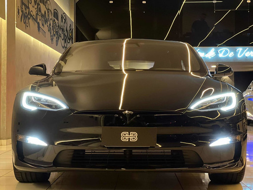Imagem 2 de 15 de Tesla Model S Plaid 2022 1.500km Com Teto Solar Eletrico Top