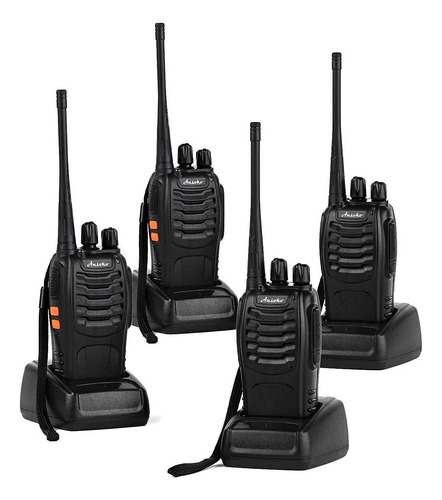 Ansoko Walkie Talkies - Radios Recargables De Dos Vías De .