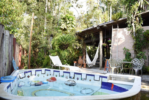 Imagem 11 de 14 de Casa Com Piscina Em Condomínio Fechado À Venda Em Peruíbe