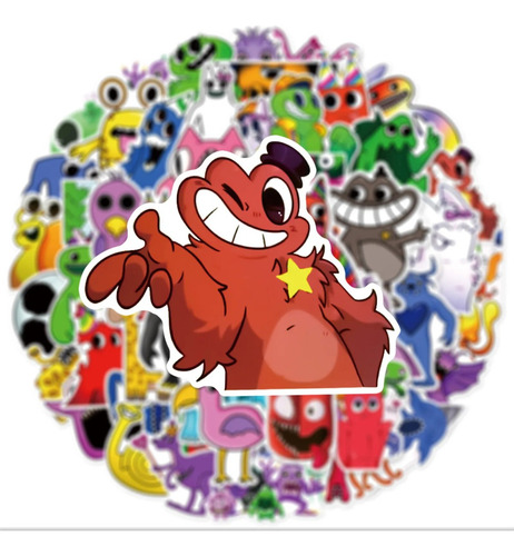 Garten Of Banban - Set De 50 Stickers / Calcomanías