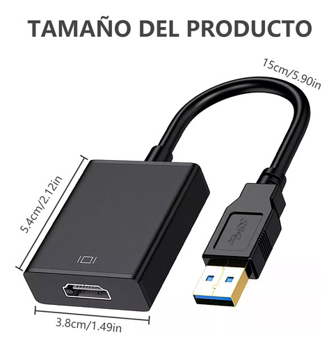 Adaptador Usb 3.0 Para Hdmi Full Hd 1080p