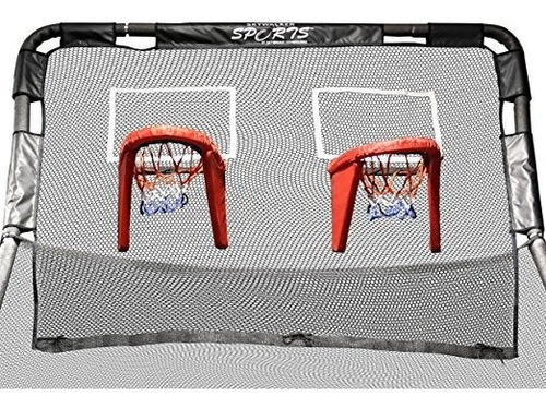 Skywalker Trampolines Doble Aro De Baloncesto Accesorio Para