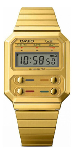 Reloj Casio A100weg-9a Hombre 100% Original 