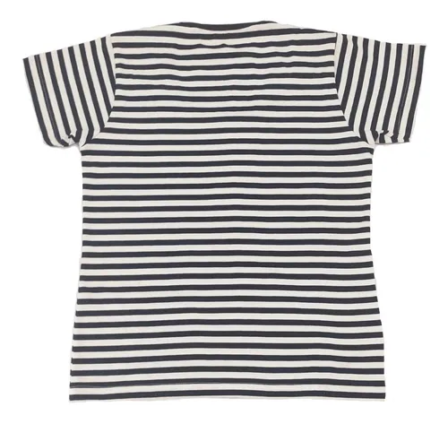 Remeras rayadas blanco y negro sale