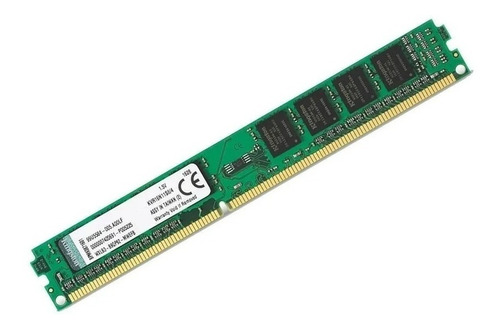 Memória RAM ValueRAM color verde  4GB 1 Kingston KVR16N11S8/4