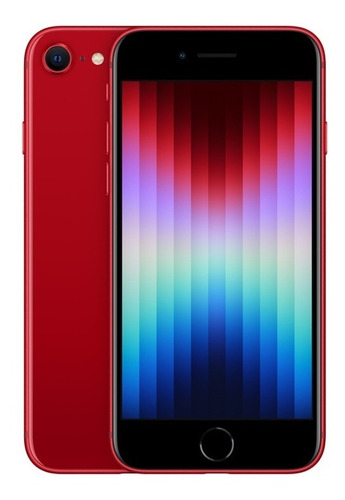 Celular Smartphone Apple iPhone Se 3 256gb Vermelho - 1 Chip