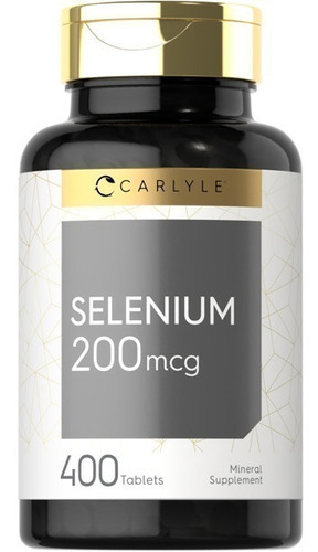 Carlyle | Selenium | 200mcg  | 400 Tablets | Usa
